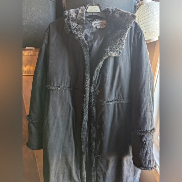 Jones New York Black Coat - Picture 4 of 6